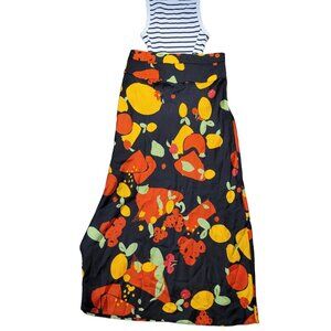 Free People ADORABLE Normani Bias Fruit Print skirt, size 6
